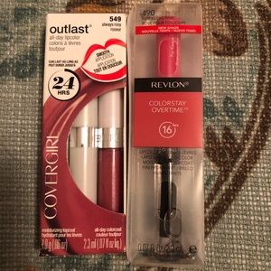 Cover girl & reckon lipstick